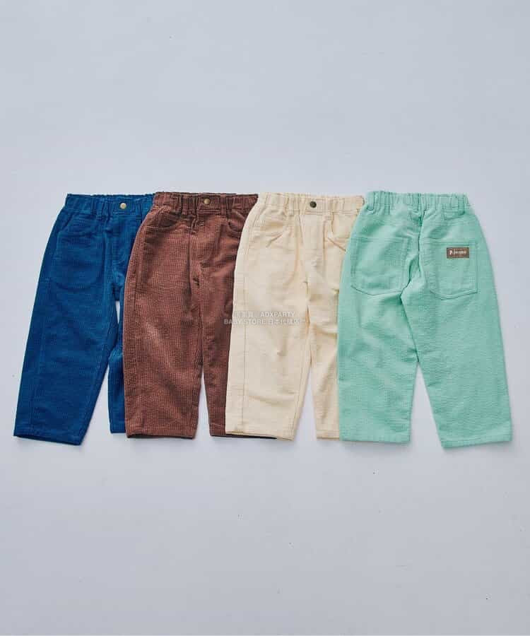 日本童裝 p.premier 燈芯絨直筒長褲 80-140cm 男童款/女童款 秋季
PANTS