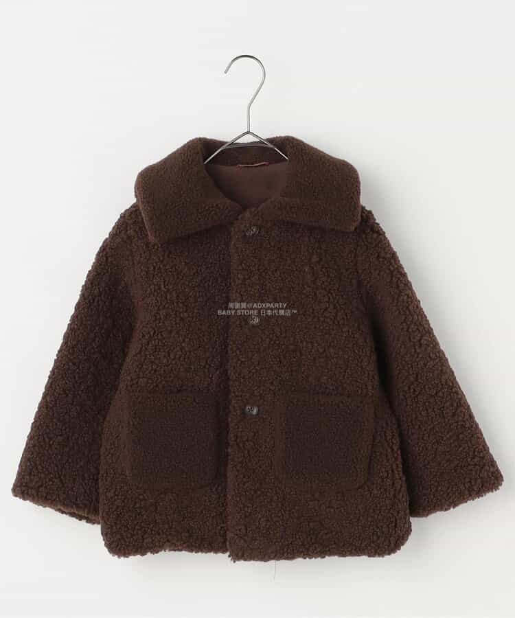 日本童裝 p.premier 泰迪毛夾棉保暖外套 80-140cm 男童款/女童款 初生嬰兒 秋季 (適合初秋、香港平均溫度、寒冷天氣)OUTERWEAR