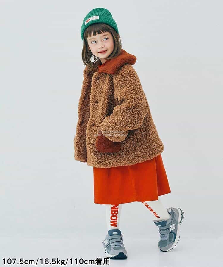 日本童裝 p.premier 泰迪毛夾棉保暖外套 80-140cm 男童款/女童款 初生嬰兒 秋季 (適合初秋、香港平均溫度、寒冷天氣)OUTERWEAR