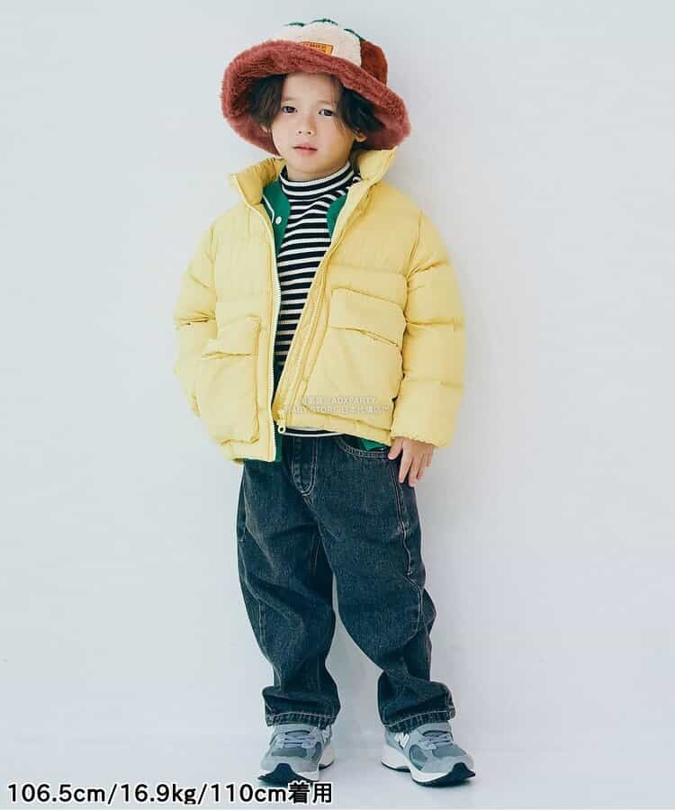 日本童裝 p.premier 立領機能棉保暖外套 80-140cm 男童款/女童款 初生嬰兒 秋季 (適合初秋、香港平均溫度、寒冷天氣)OUTERWEAR