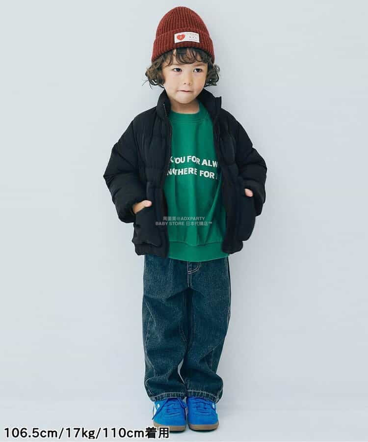日本童裝 p.premier 立領機能棉保暖外套 80-140cm 男童款/女童款 初生嬰兒 秋季 (適合初秋、香港平均溫度、寒冷天氣)OUTERWEAR