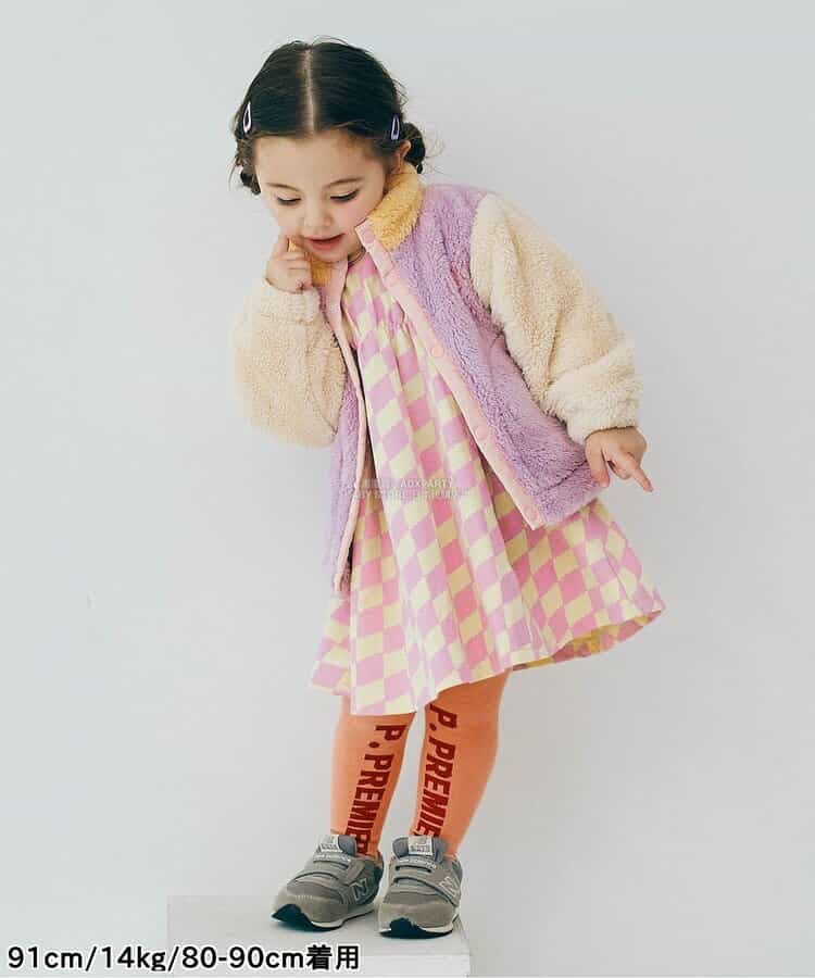 日本童裝 p.premier 字母襪褲 70-140cm 女童款 秋季 PANTS