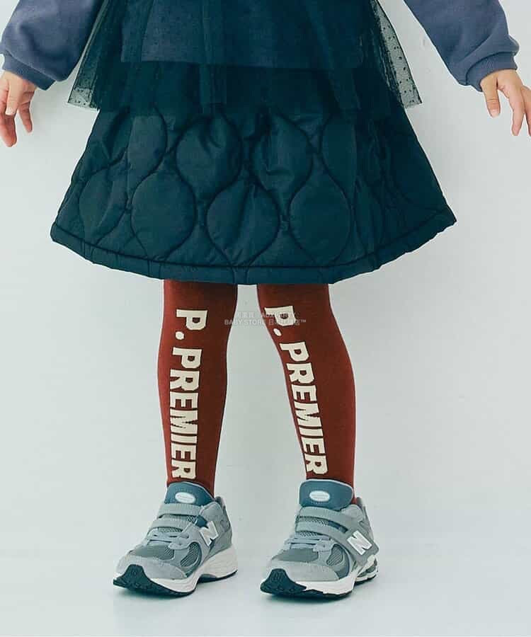 日本童裝 p.premier 字母襪褲 70-140cm 女童款 秋季 PANTS