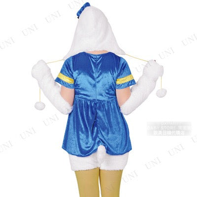 日本直送 Disney Donald Duck Free Size 大人款 萬聖節 Cosplay服裝 Halloween攪鬼特輯 AAA