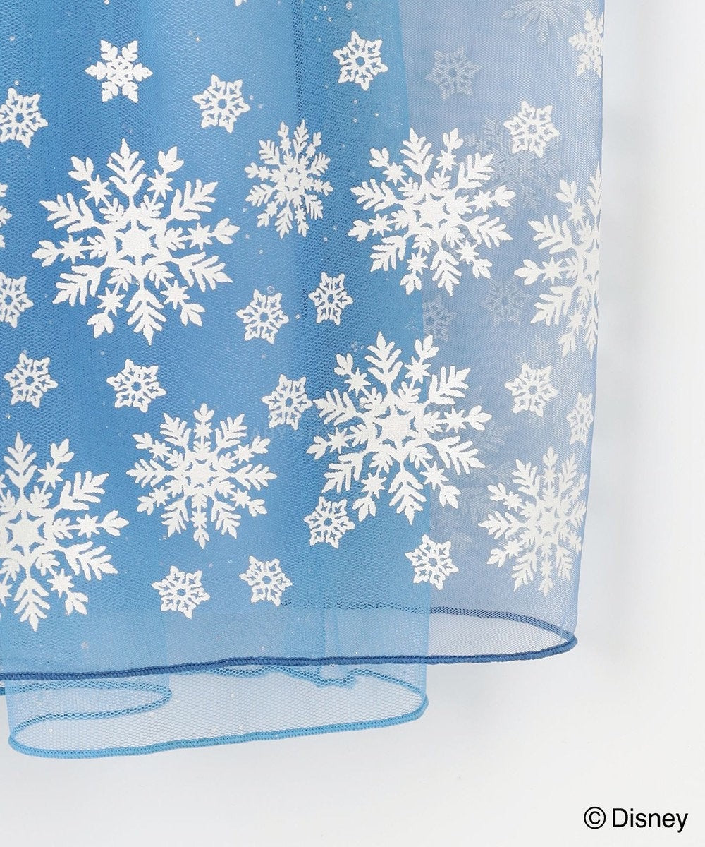 日本童裝 aF#a325 x Disney Frozen Elsa公主連身裙 90-140cm 女童款 冬季 DRESSES