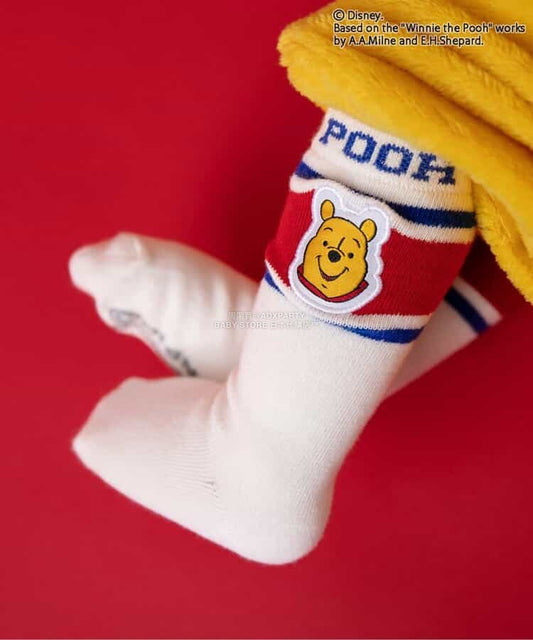 日本直送 BR#22EE x Disney 小熊維尼 襪一對 7-12cm 襪系列