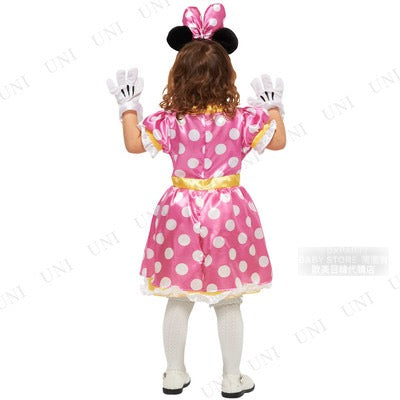日本直送 Disney 米妮 80-140cm 女童款 萬聖節 Cosplay服裝 Halloween攪鬼特輯 AAA