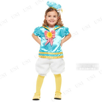 日本直送 Disney donald duck 80-140cm 男童款 萬聖節 Cosplay服裝 Halloween攪鬼特輯 AAA