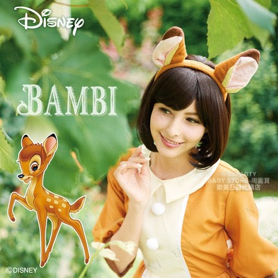 日本直送 Disney Bambi Free Size 大人款 萬聖節 Cosplay服裝 Halloween攪鬼特輯