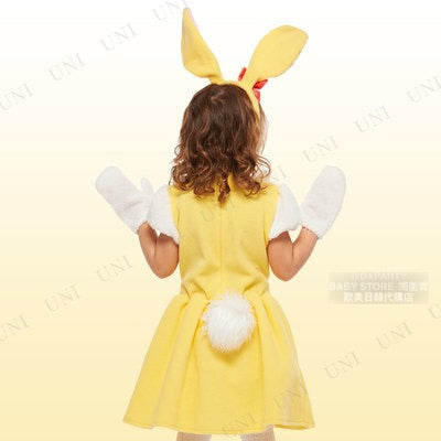 日本直送 Disney Miss Bunny 80-140cm 女童款 萬聖節 Cosplay服裝 Halloween攪鬼特輯