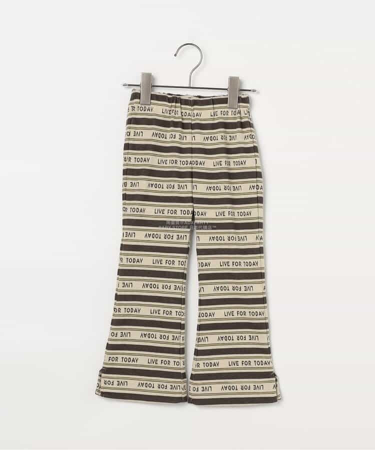 日本童裝 p.premier 提花喇叭褲 80-140cm 女童款 秋季 PANTS