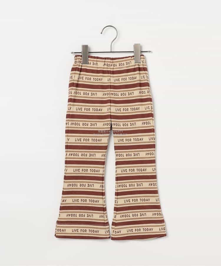 日本童裝 p.premier 提花喇叭褲 80-140cm 女童款 秋季 PANTS