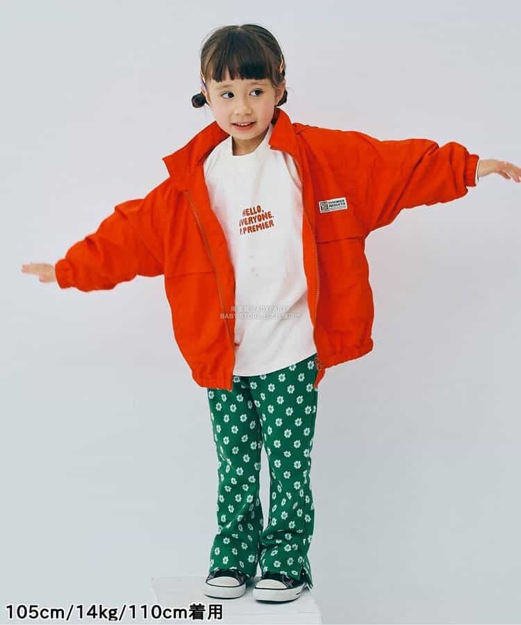 日本童裝 p.premier 提花喇叭褲 80-140cm 女童款 秋季 PANTS