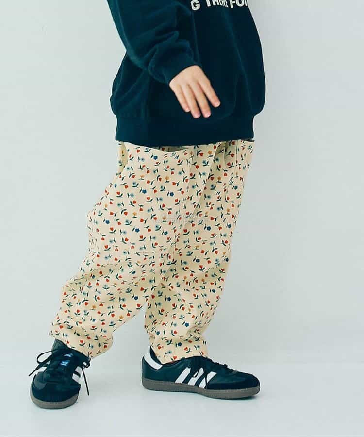 日本童裝 p.premier 印花斜紋休閒長褲 80-140cm 男童款/女童款 秋季 PANTS