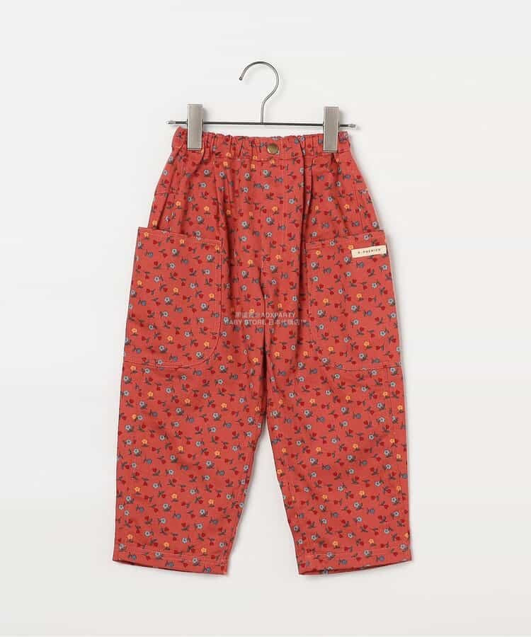 日本童裝 p.premier 印花斜紋休閒長褲 80-140cm 男童款/女童款 秋季 PANTS