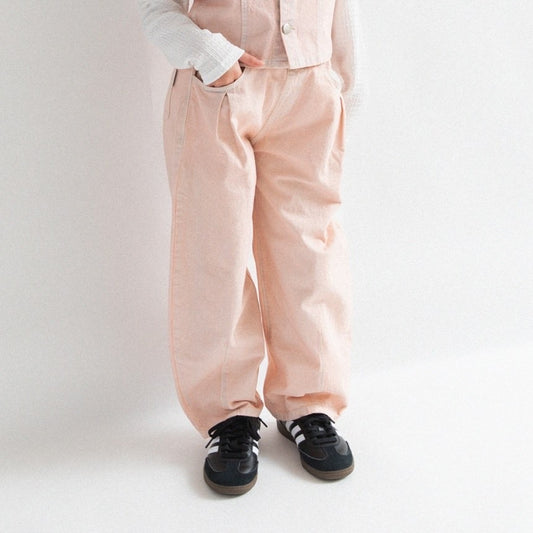 日本童裝 Branshes【Ou? by EDWIN】牛仔長褲 90-150cm 女童款 春季 PANTS