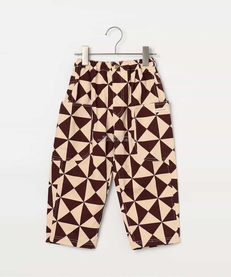 日本童裝 p.premier 印花斜紋休閒長褲 80-140cm 男童款/女童款 秋季 PANTS