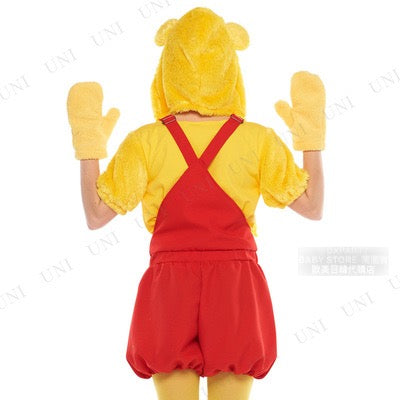 日本直送 Disney Winnie the Pooh Pooh Free Size 大人款 萬聖節 Cosplay服裝 Halloween攪鬼特輯 AAA