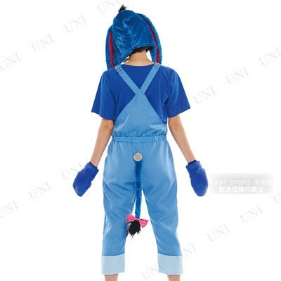 日本直送 Disney Winnie the Pooh Eeyore Free Size 大人款 萬聖節 Cosplay服裝 Halloween攪鬼特輯 AAA