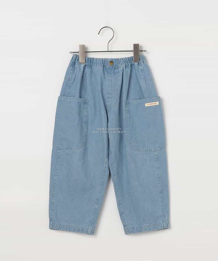 日本童裝 p.premier 印花斜紋休閒長褲 80-140cm 男童款/女童款 秋季 PANTS