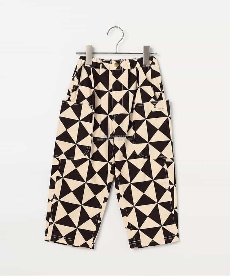 日本童裝 p.premier 印花斜紋休閒長褲 80-140cm 男童款/女童款 秋季 PANTS