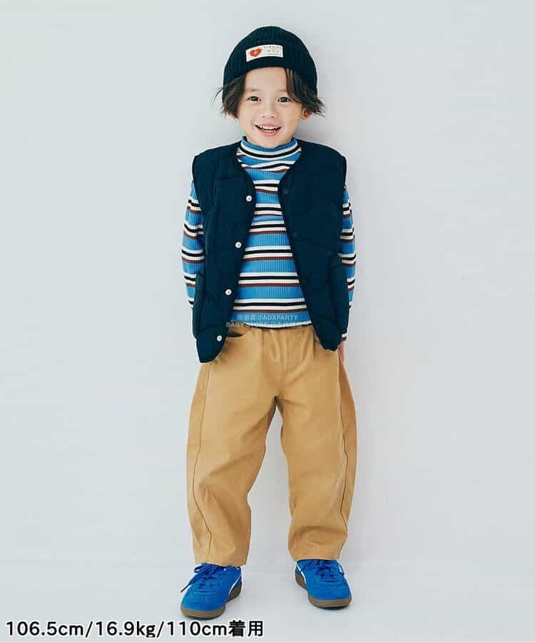 日本童裝 p.premier 休閒直筒牛仔褲 80-140cm 男童款/女童款 秋季 PANTS