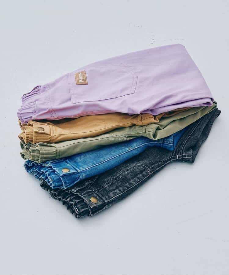 日本童裝 p.premier 休閒直筒牛仔褲 80-140cm 男童款/女童款 秋季 PANTS