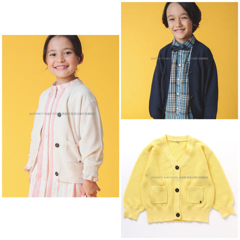 日本童裝 BR#22EE 針織外套 80-140cm 男童款/女童款 春季 OUTERWEAR