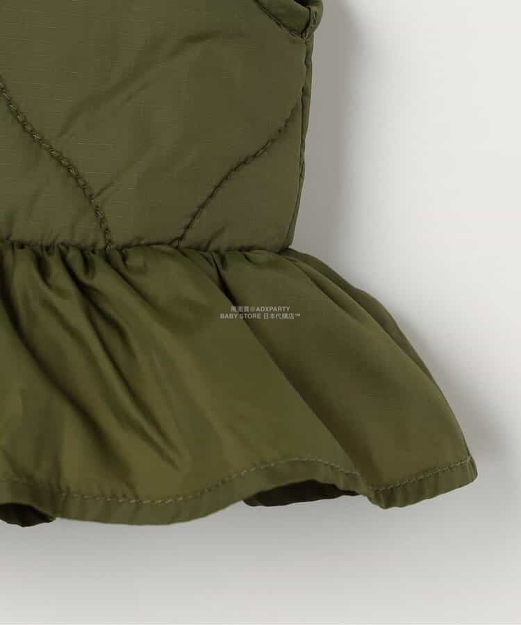 日本童裝 p.premier 絎縫夾棉吊帶半裙兩件套裝 80-140cm 女童款 秋季 TOPS SKIRTS