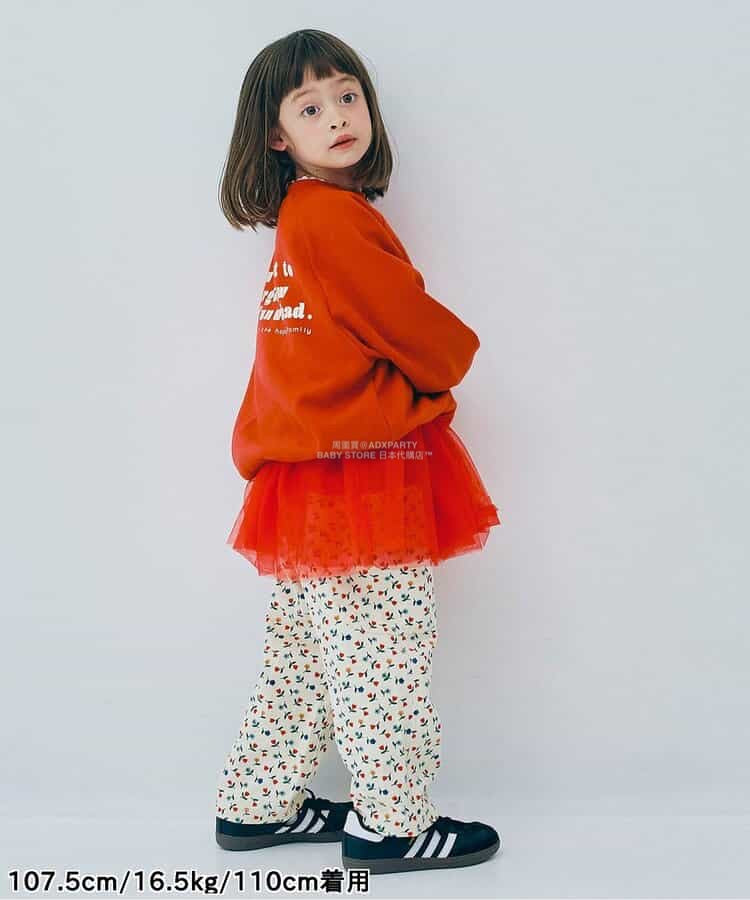 日本童裝 p.premier 吊帶網紗上衣 80-140cm 女童款 秋季 TOPS