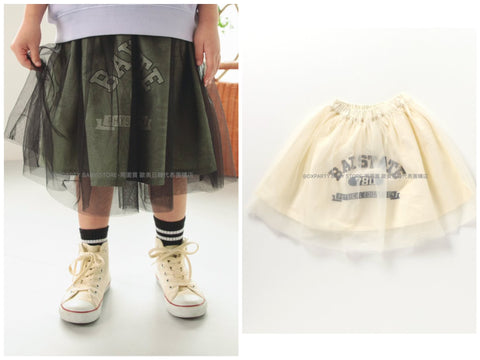 日本童裝 BR#22EE 網紗短裙 80-140cm 女童款 夏季 SKIRTS