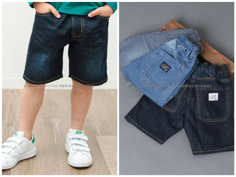 日本童裝 BR#22EE 牛仔短褲 80-150cm 男童款 夏季 PANTS