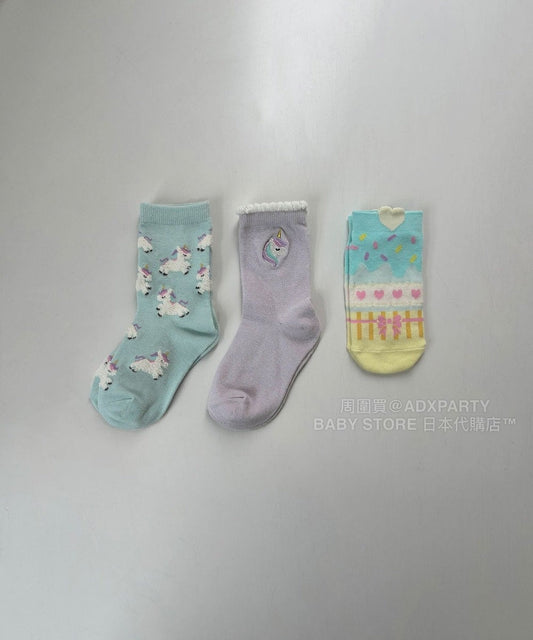 日本直送 aF#a325 襪一對 15-23cm 襪系列