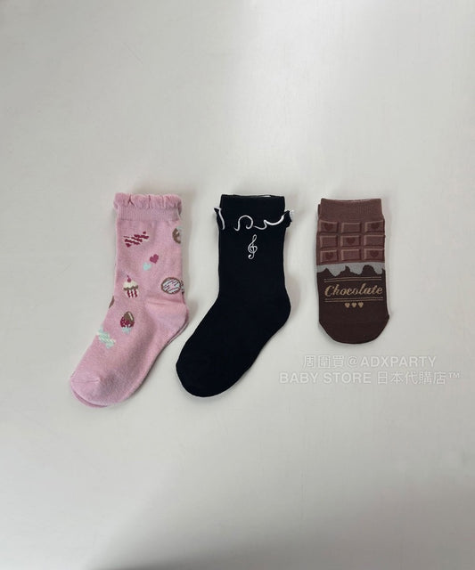 日本直送 aF#a325 襪一對 15-23cm 襪系列