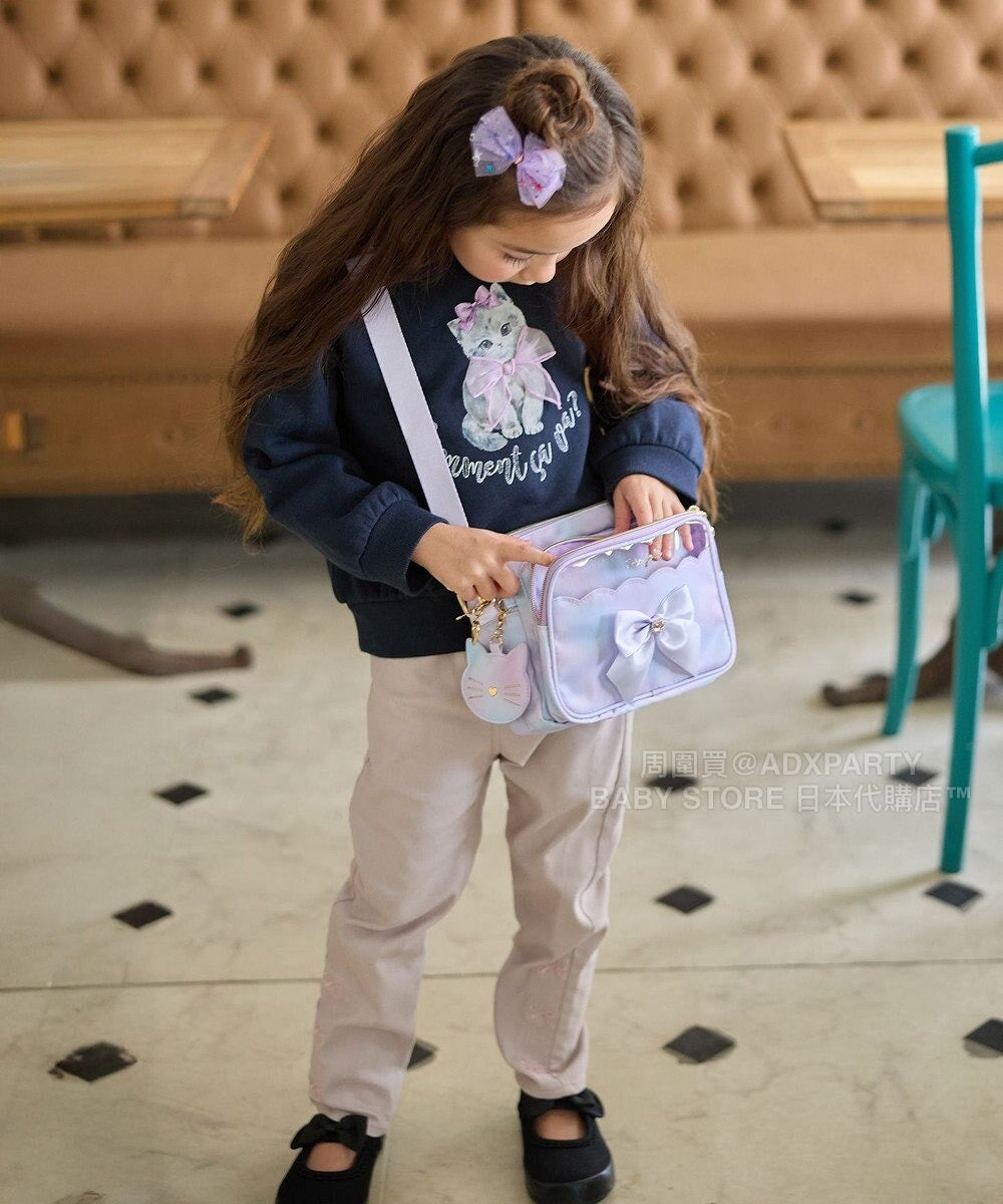 Japanese children's clothing aF#a325 Floral tulle dress 100-150cm Girls summer dresses for interviews/banquets/performances
