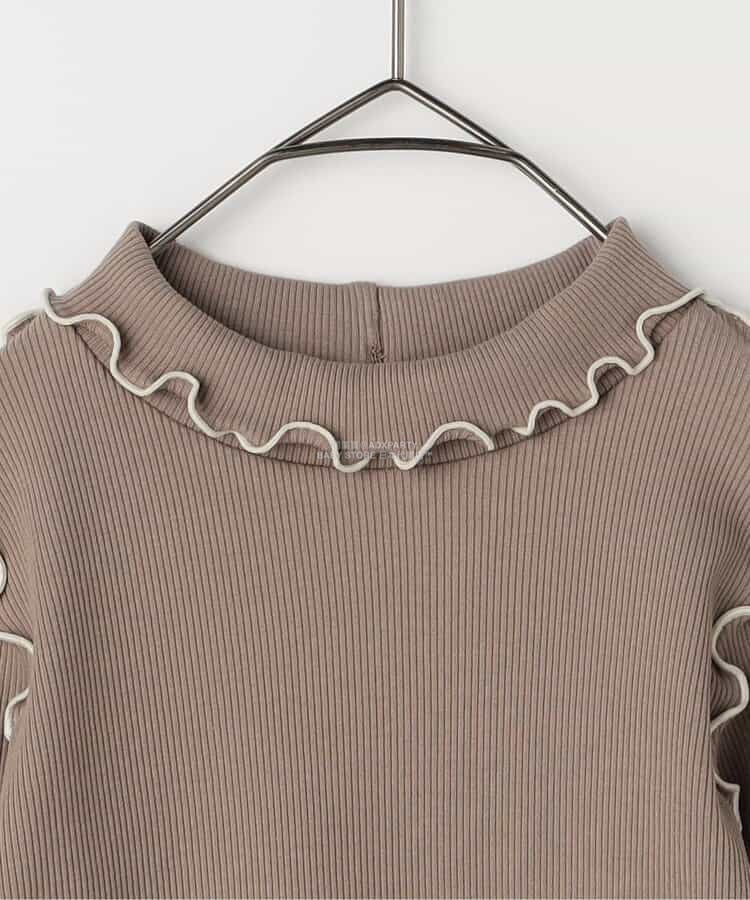 日本童裝 p.premier 花卉提花吊帶及上衣兩件套裝 80-140cm 女童款 秋季 TOPS