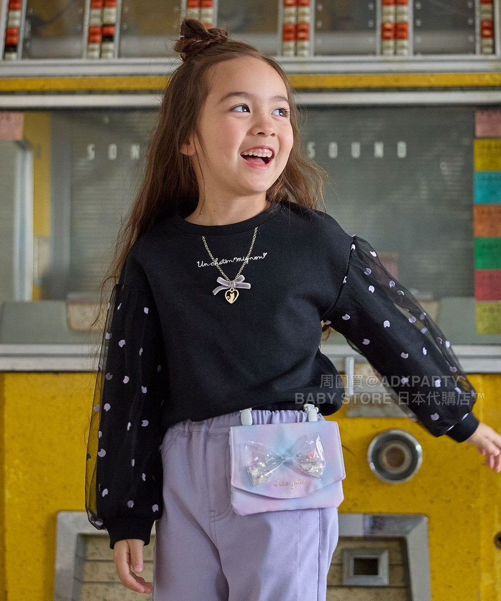 Japanese children's clothing aF#a325 Floral tulle dress 100-150cm Girls summer dresses for interviews/banquets/performances