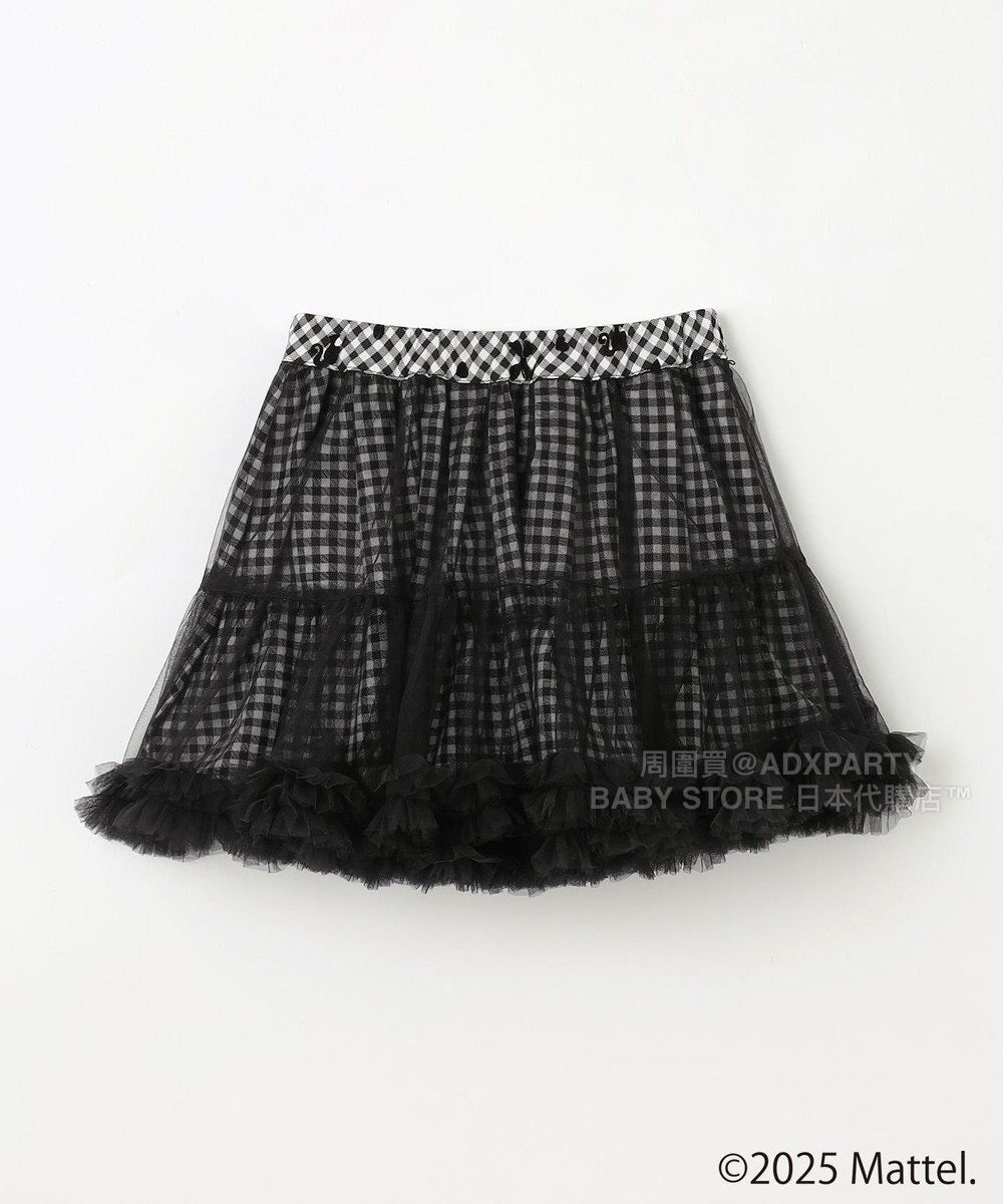 Japanese children's clothing aF#a325 Floral tulle dress 100-150cm Girls summer dresses for interviews/banquets/performances