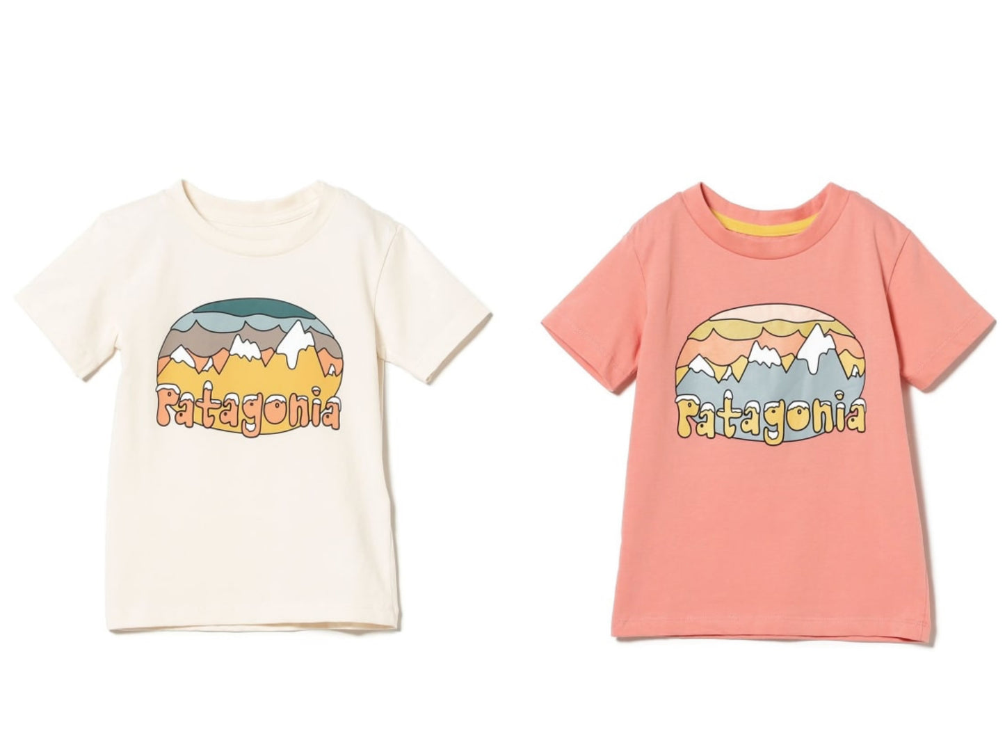 Japanese children's clothing B:MING by BEAMS patagonia short-sleeved tops for boys and girls aged 3-5 years old summer TOPS
