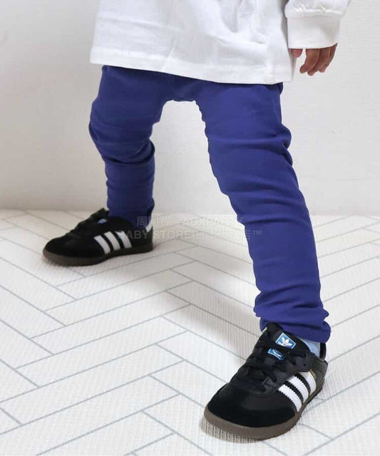 日本童裝 BREEZE 抓毛修身長褲 90-160cm 男童款/女童款 冬季 PANTS 聖誕紅/新年紅