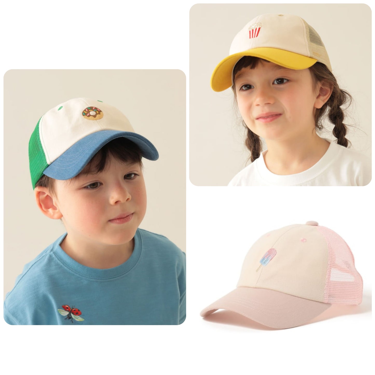 BEAMS mini 3 o'clock Cap (52-54cm) direct from Japan