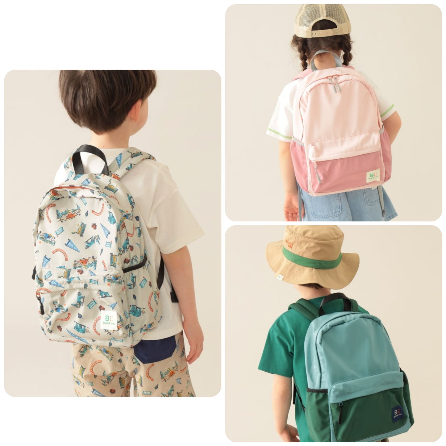 BEAMS mini backpack series from Japan
