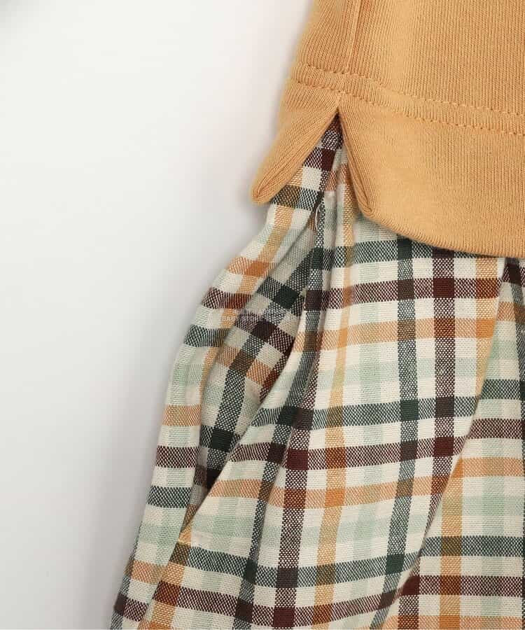 日本童裝 p.premier 假兩件拼接連身裙 80-140cm 女童款 秋季 DRESSES