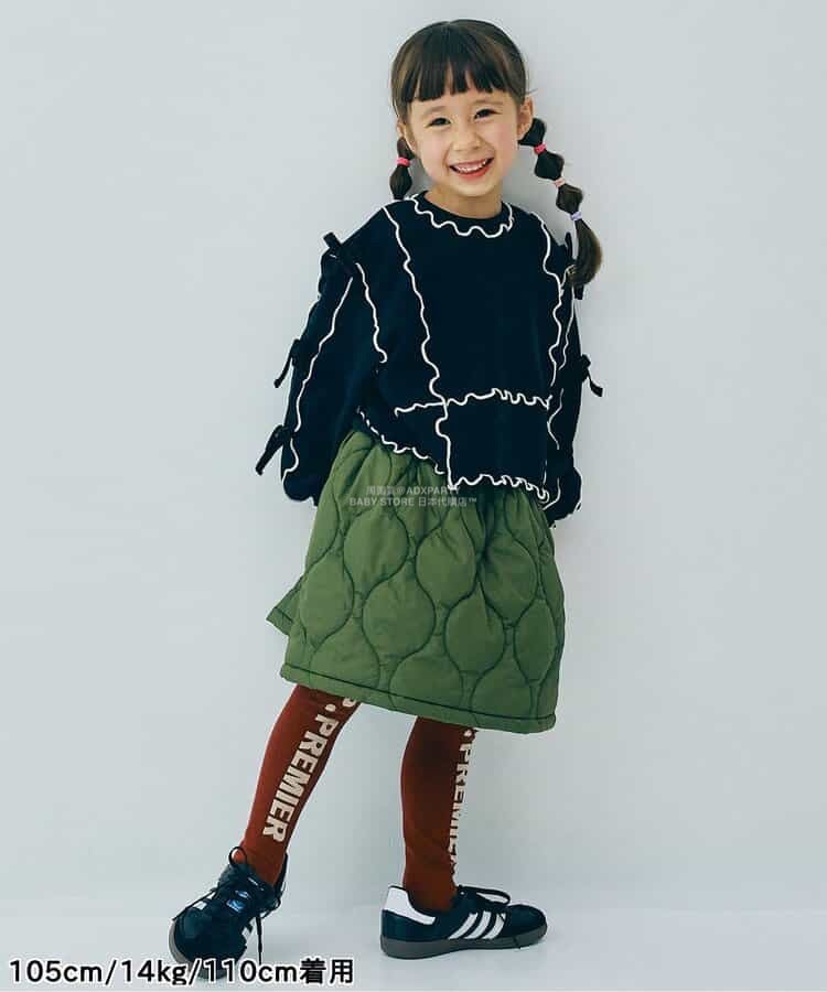 日本童裝 p.premier 蝴蝶結絲帶衛衣 80-140cm 女童款 秋季 TOPS