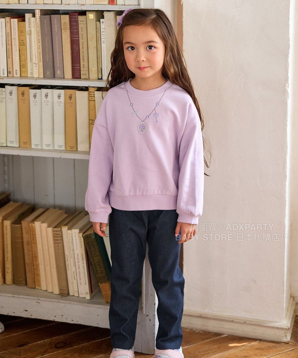 日本童裝 aF#a325 彈力休閒長褲 90-160cm 女童款 秋季 PANTS