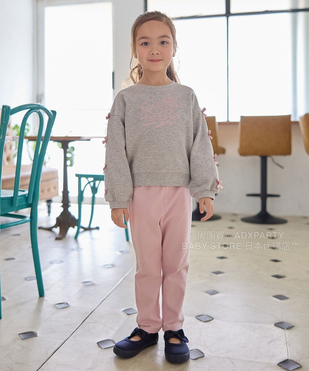 日本童裝 aF#a325 彈力休閒長褲 90-160cm 女童款 秋季 PANTS