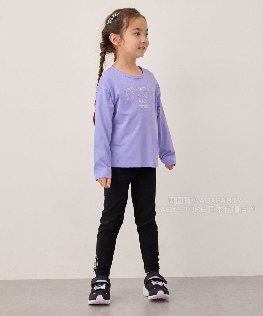 日本童裝 aF#a325 彈力休閒長褲 90-150cm 女童款 秋季 PANTS