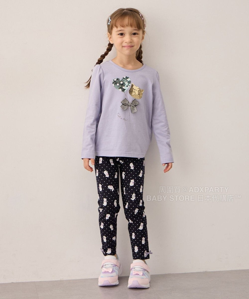 日本童裝 aF#a325 彈力打底褲 90-130cm 女童款 秋季 PANTS