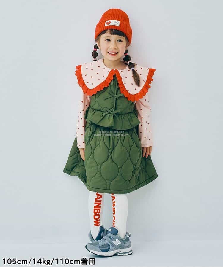 日本童裝 p.premier 蕾絲花邊荷葉邊上衣 80-140cm 女童款 秋季 TOPS