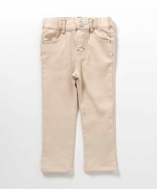 日本童裝 BREEZE 花花刺繡口袋牛仔褲 80-140cm 女童款 冬季 PANTS